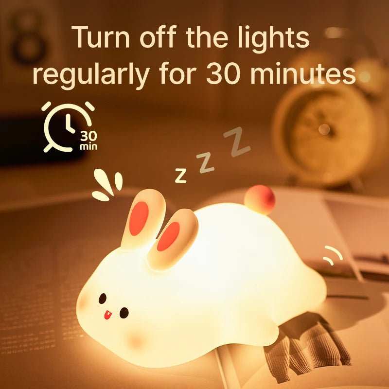WELLTH HOUSE Cute Silicone LED Night Light Lamp - Wellth House