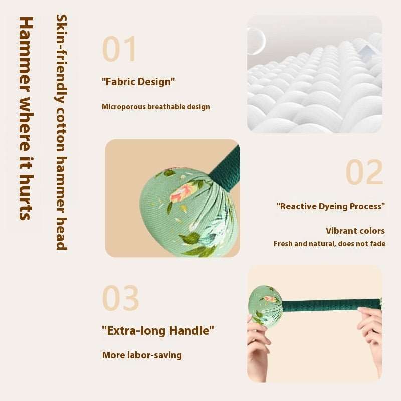 WELLTH HOUSE Argy Wormwood Health Massage Hammer - Wellth House