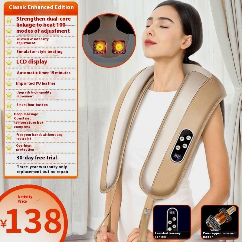 WELLTH HOUSE Multifunctional Massage Shawl Neck Massager - Wellth House