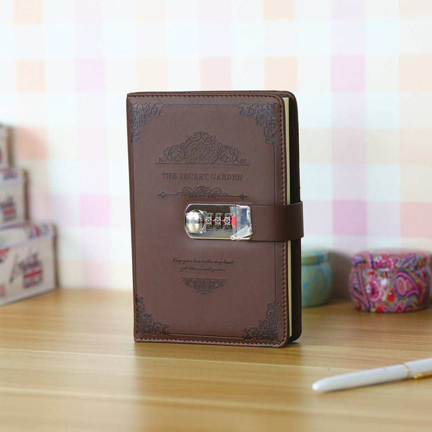 WELLTH HOUSE Password Book Lock Diary Notebook - Wellth House
