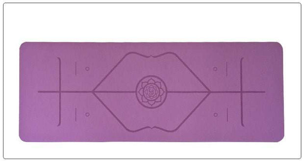 WELLTH HOUSE Natural Rubber Yoga Mat Fitness Mat - Wellth House
