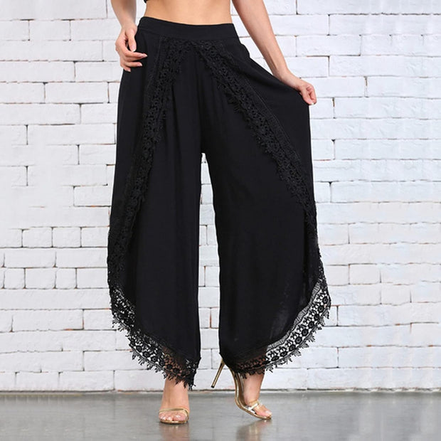 WELLTH HOUSE Women's Plus Size Palazzo Pants - Wellth House