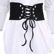 WELLTH HOUSE Knitted Pure Color Tied Belt Accessory - Wellth House