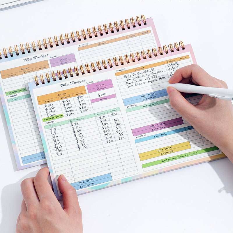 WELLTH HOUSE B5 Budget Planner Finance Notepad - Wellth House