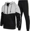 WELLTH HOUSE Men's Hooded Athletic Tracksuit Set - Wellth House