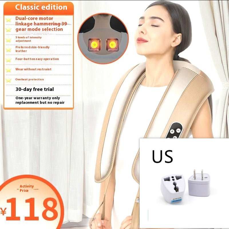 WELLTH HOUSE Multifunctional Massage Shawl Neck Massager - Wellth House