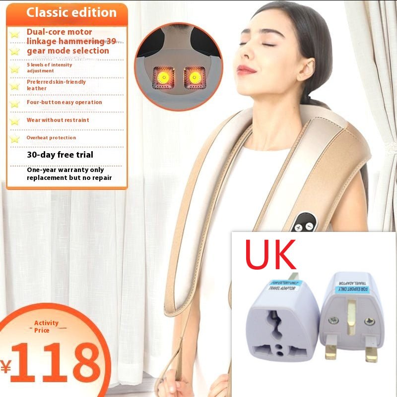 WELLTH HOUSE Multifunctional Massage Shawl Neck Massager - Wellth House