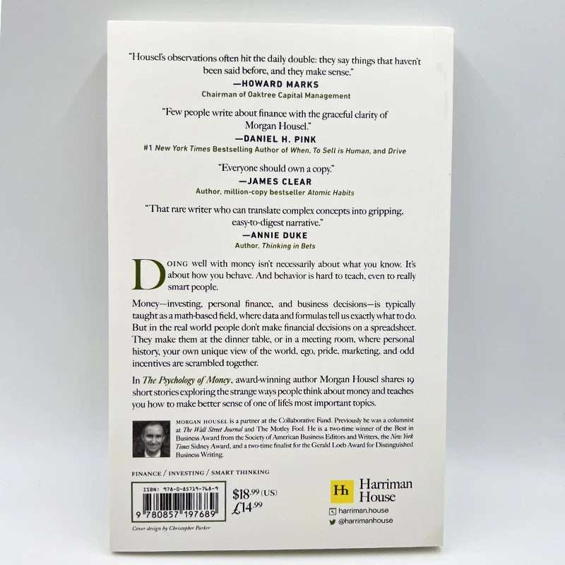WELLTH HOUSE The Psychology of Money Finance Book - Wellth House