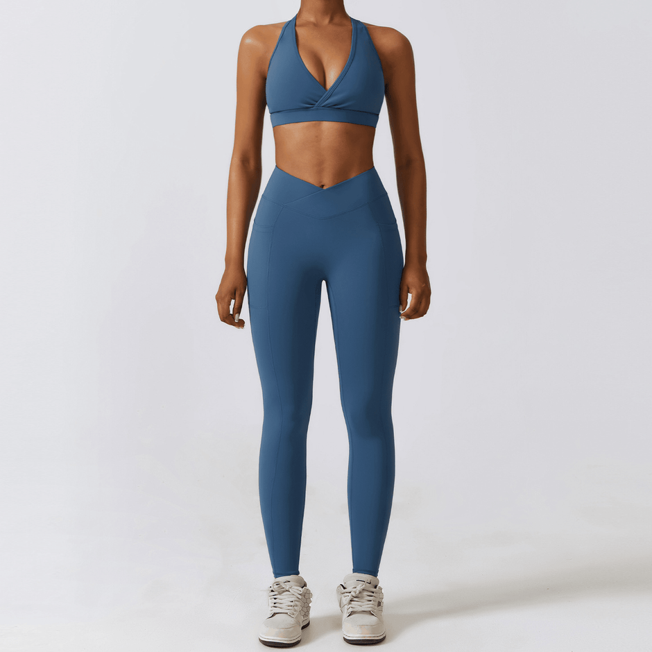 WELLTH HOUSE Women's Yoga Exercise Suit Set - Wellth House
