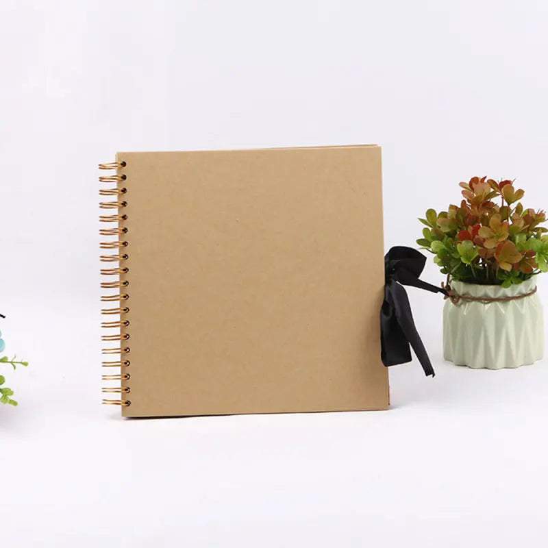 WELLTH HOUSE DIY Black Kraft Paper Scrapbook Album - Wellth House