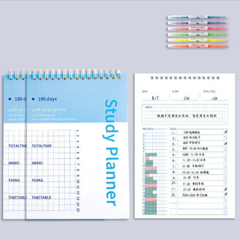 WELLTH HOUSE 100-Day Self Discipline Planner - Wellth House