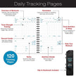 WELLTH HOUSE Workout Fitness Journal Planner - Wellth House
