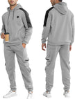 WELLTH HOUSE Men's 2 Piece Hoodie Tracksuit Set - Wellth House