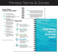 WELLTH HOUSE Workout Fitness Journal Planner - Wellth House