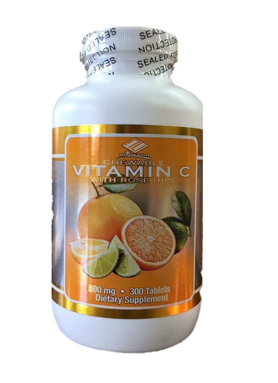 WELLTH HOUSE Vitamin C Chewable 500mg Tablets - Wellth House