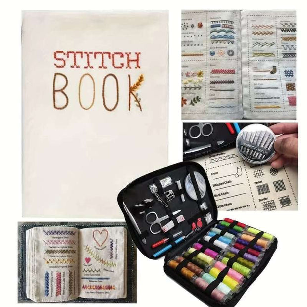 WELLTH HOUSE Embroidery Sewing DIY Stitch Book - Wellth House