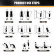 WELLTH HOUSE Resistance Bands with Handles Set - Wellth House