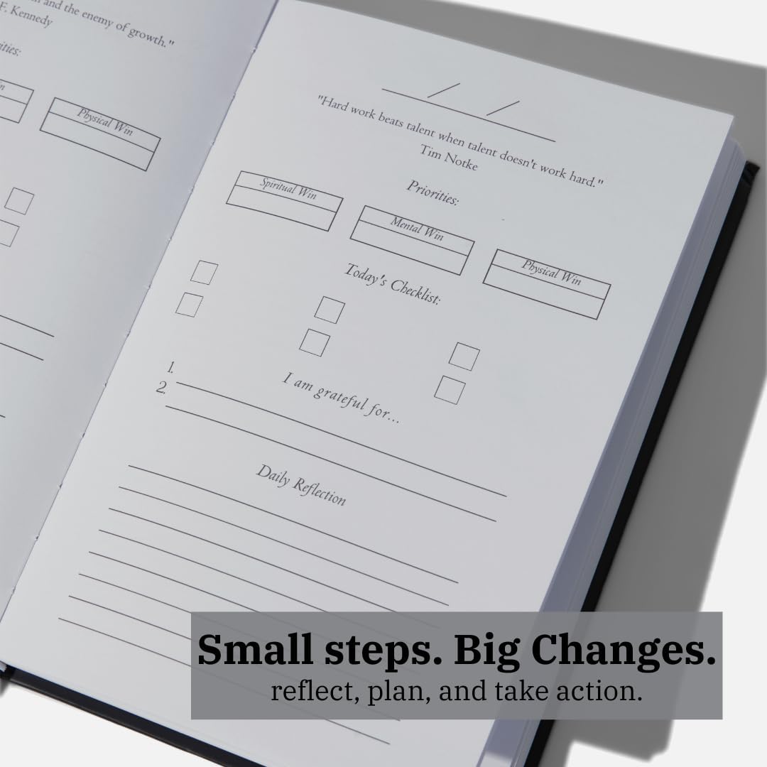 WELLTH HOUSE Self Improvement Journal Planner - Wellth House