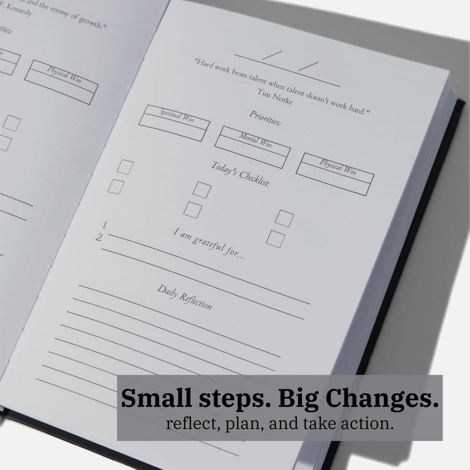 WELLTH HOUSE Self Improvement Journal Planner - Wellth House