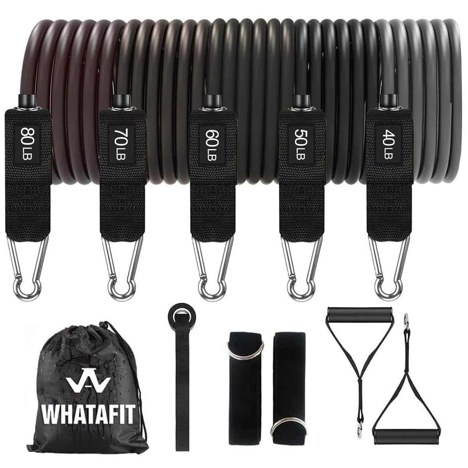 WELLTH HOUSE Resistance Bands with Handles Set - Wellth House