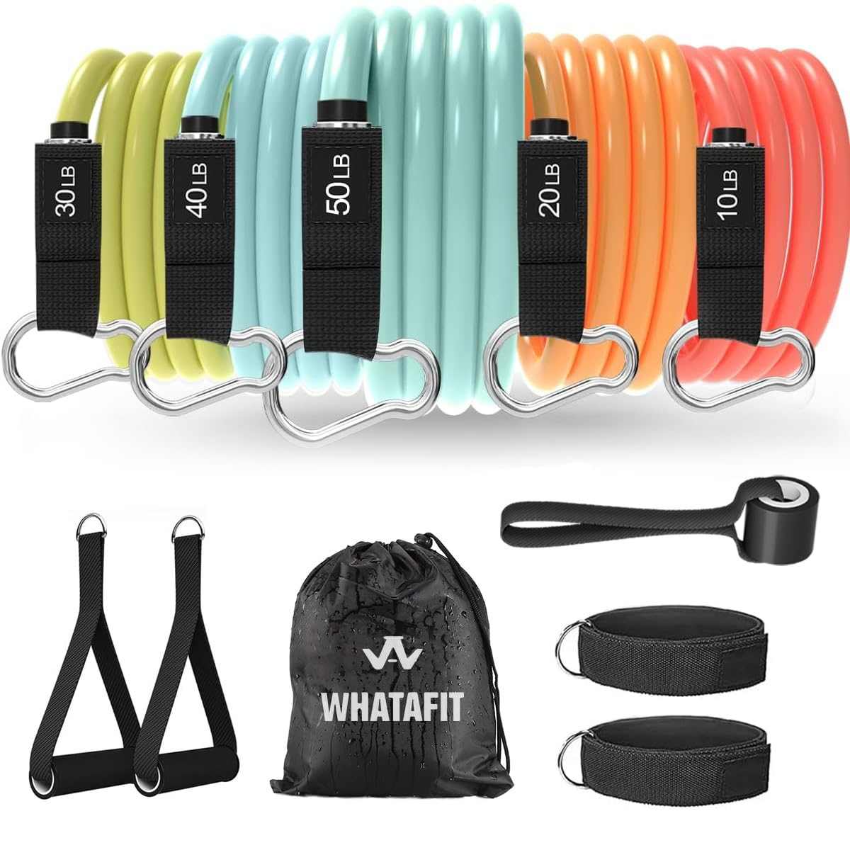 WELLTH HOUSE Resistance Bands with Handles Set - Wellth House