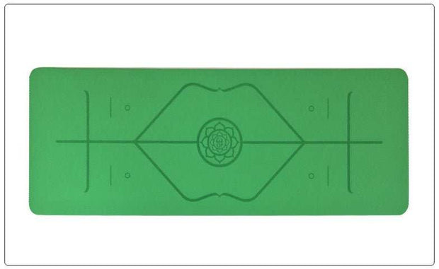 WELLTH HOUSE Natural Rubber Yoga Mat Fitness Mat - Wellth House