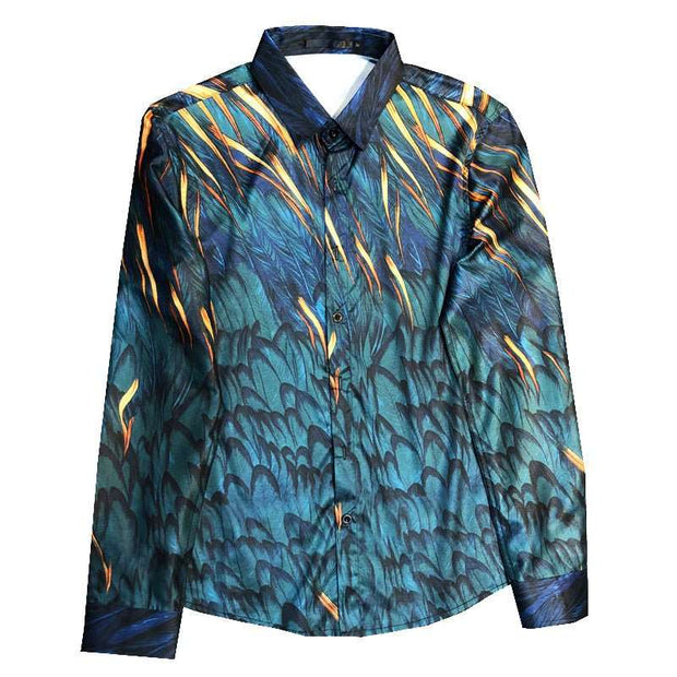 WELLTH HOUSE Social Youth Floral Casual Shirt Men - Wellth House