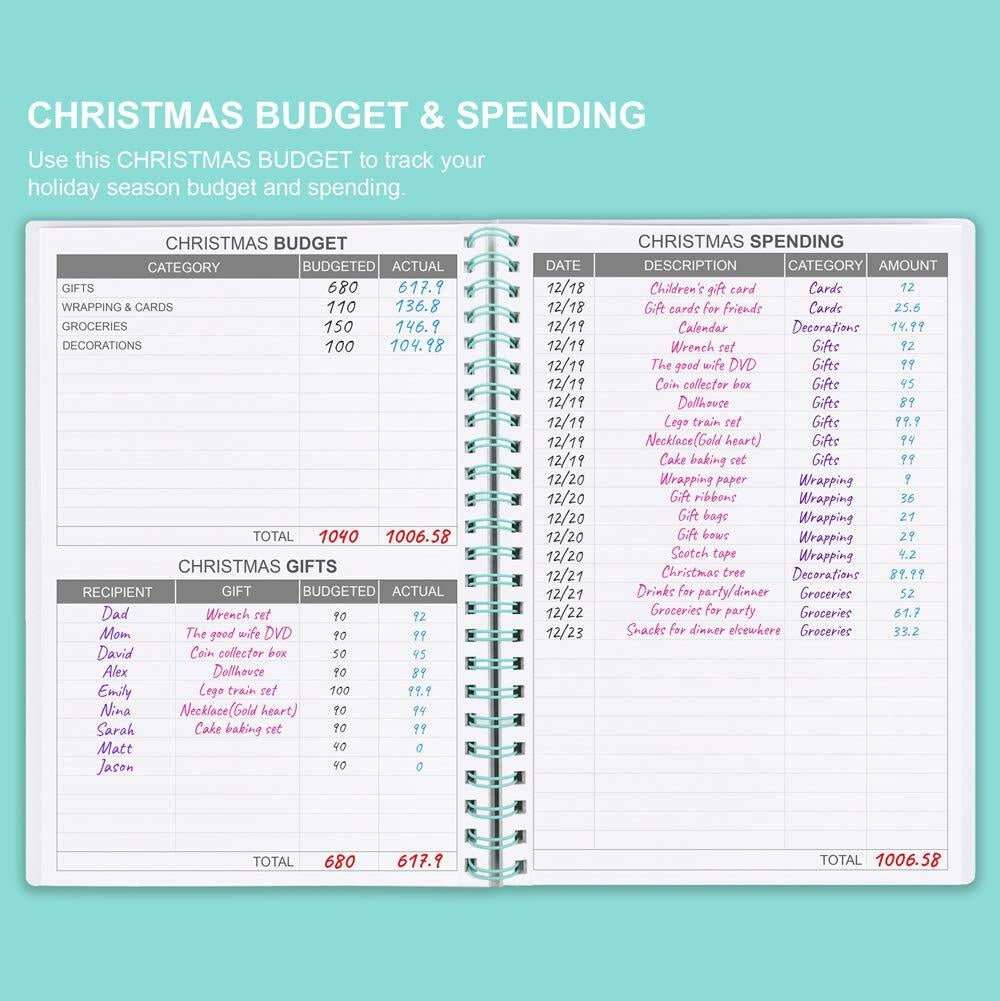 WELLTH HOUSE Undated Budget Planner Notebook - Wellth House