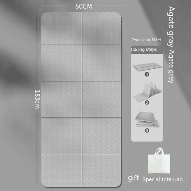 WELLTH HOUSE Folding Yoga Mat Portable Siesta Mat - Wellth House