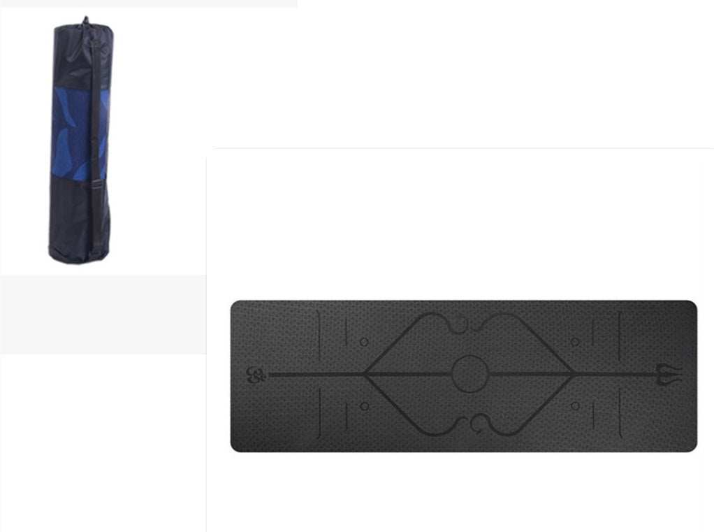 WELLTH HOUSE Premium Yoga Mat Fitness Exercise Mat - Wellth House
