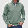 WELLTH HOUSE Men's Stand Collar Zipper Knit Sweater - Wellth House