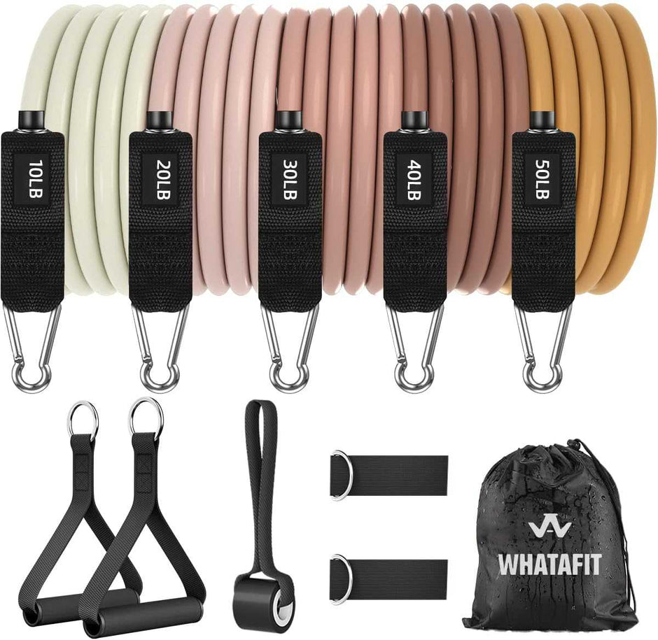 WELLTH HOUSE Resistance Bands with Handles Set - Wellth House