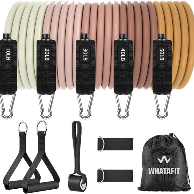 WELLTH HOUSE Resistance Bands with Handles Set - Wellth House