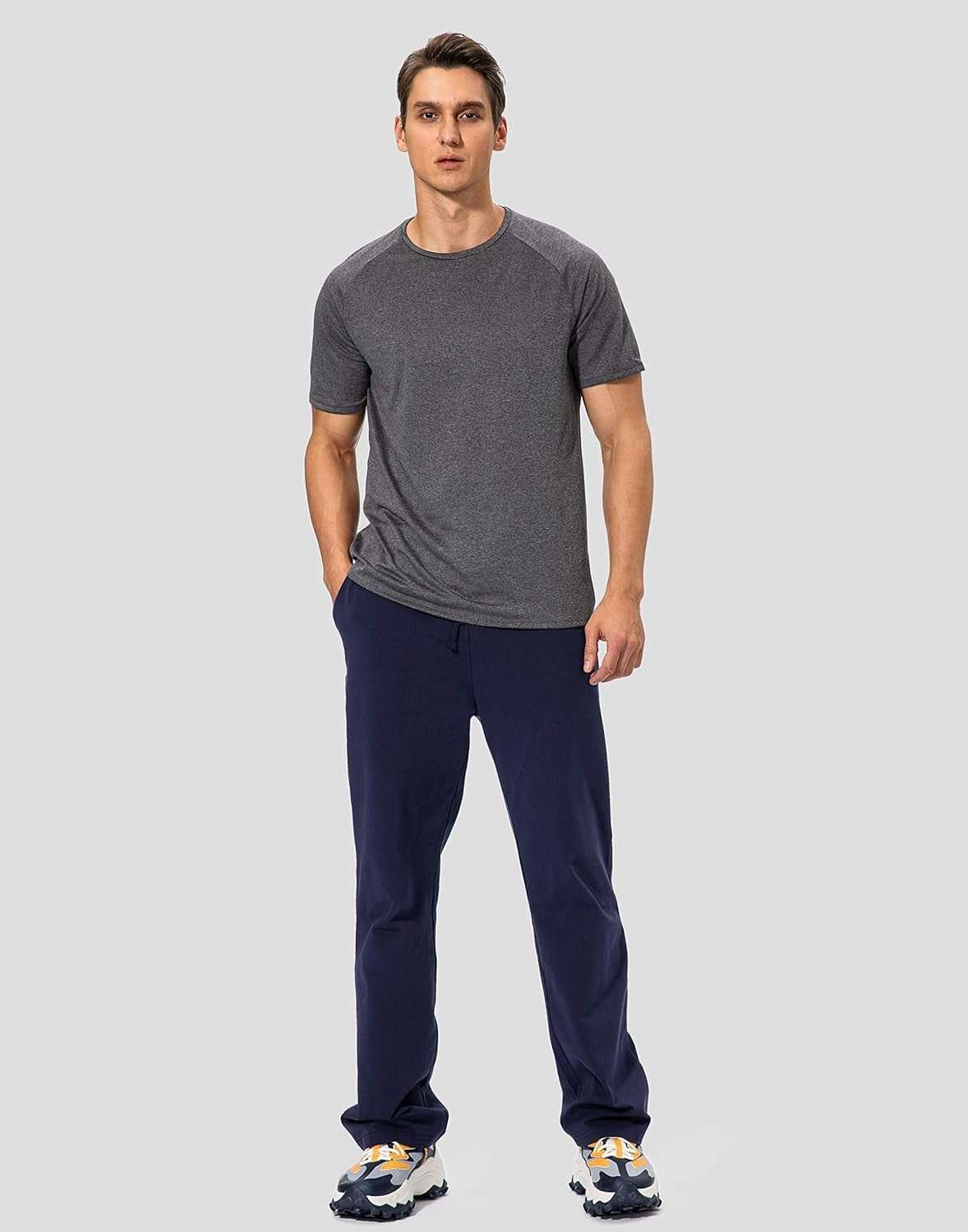 WELLTH HOUSE Men's Cotton Yoga Lounge Pants - Wellth House