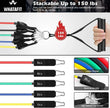 WELLTH HOUSE Resistance Bands with Handles Set - Wellth House