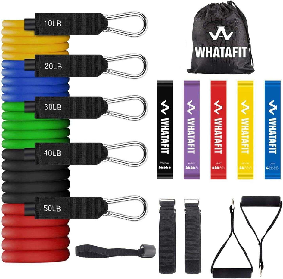 WELLTH HOUSE Resistance Bands with Handles Set - Wellth House