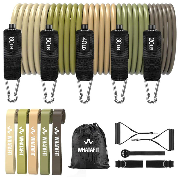 WELLTH HOUSE Resistance Bands with Handles Set - Wellth House