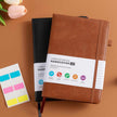 WELLTH HOUSE A5 Leather Hardcover Journal Notebook - Wellth House