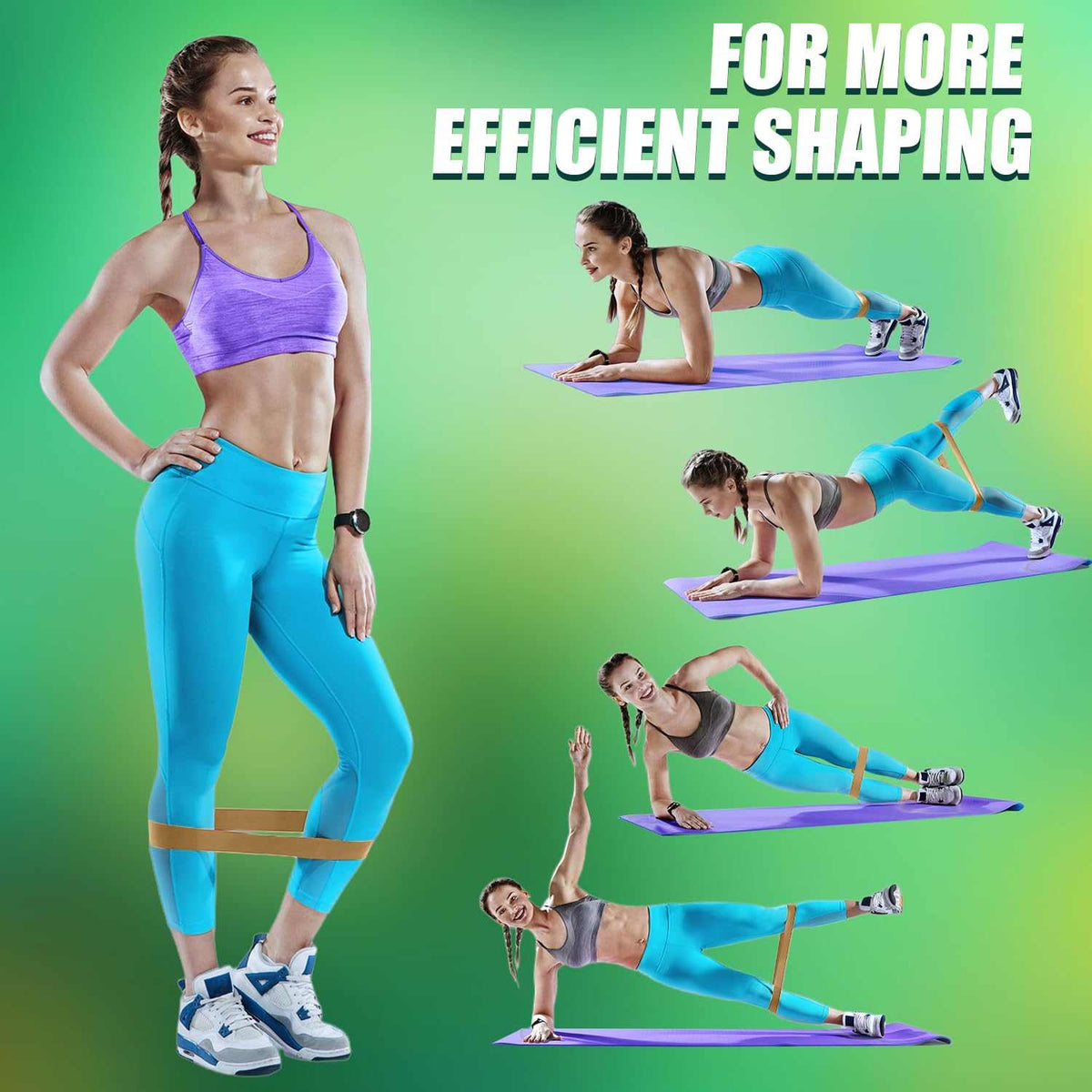 WELLTH HOUSE Resistance Bands with Handles Set - Wellth House