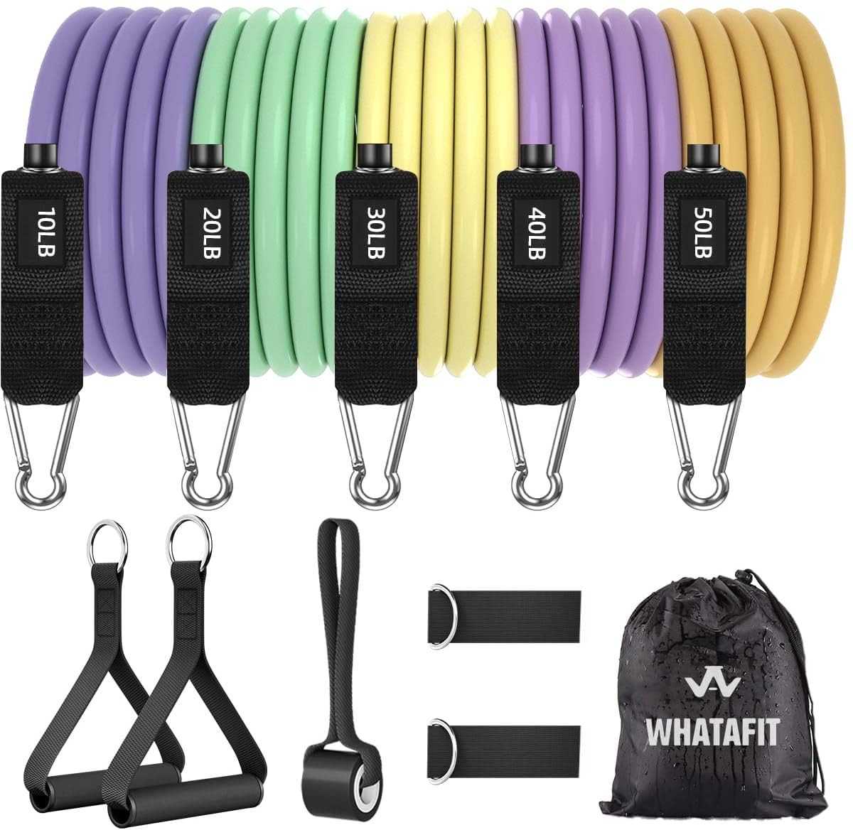WELLTH HOUSE Resistance Bands with Handles Set - Wellth House