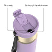 WELLTH HOUSE DualSip Stainless Steel Water Bottle - Wellth House