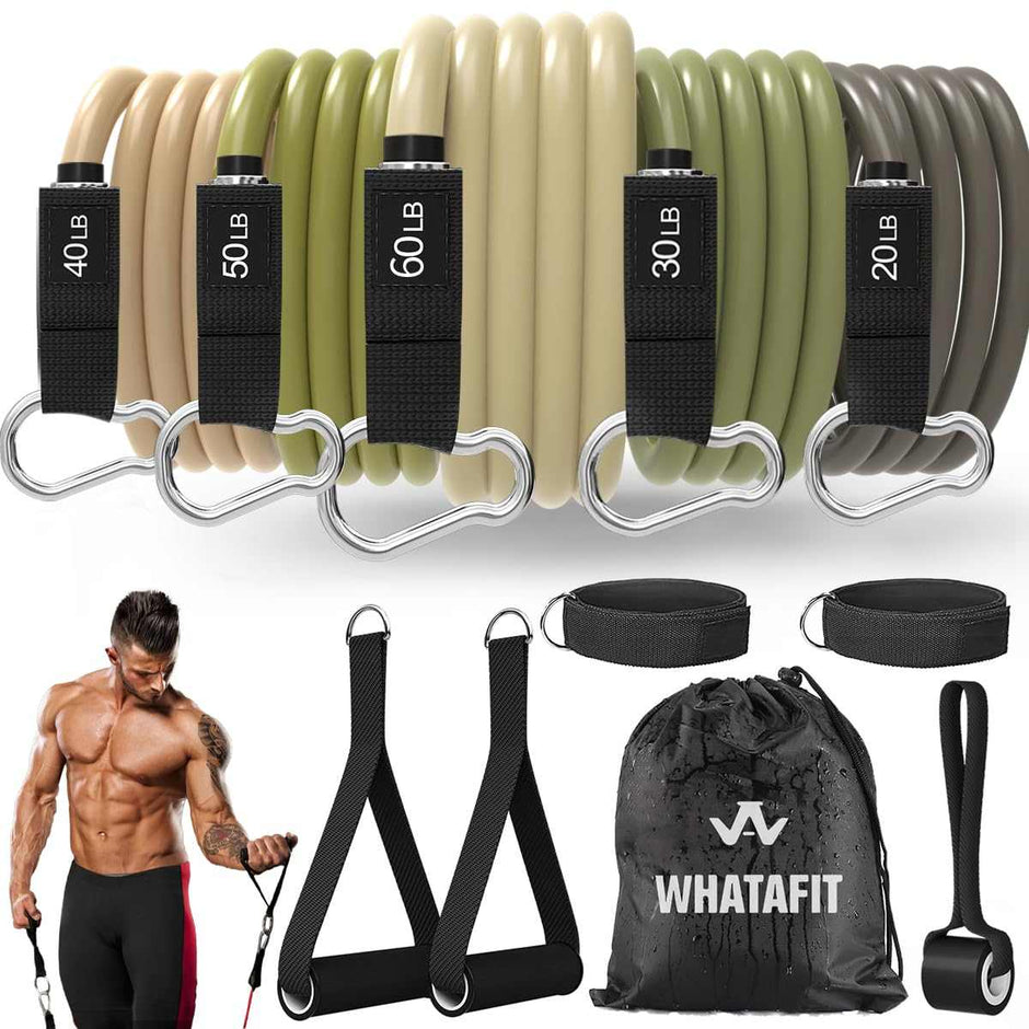 WELLTH HOUSE Resistance Bands with Handles Set - Wellth House