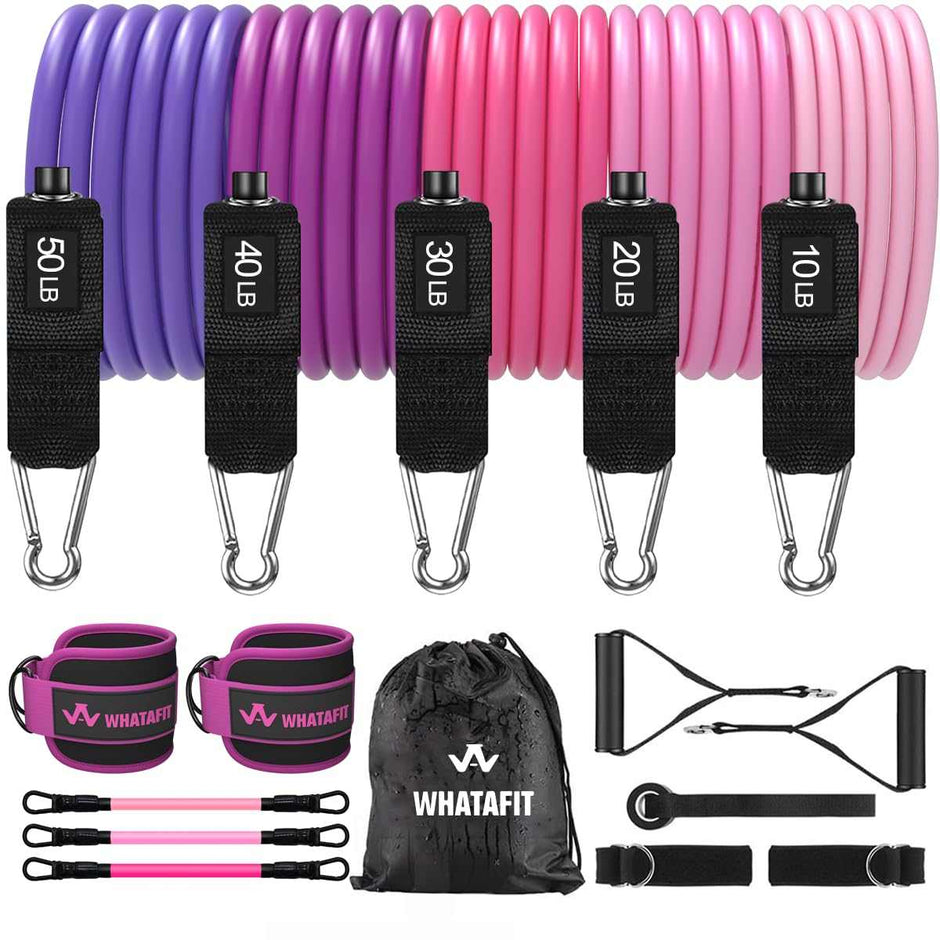 WELLTH HOUSE Resistance Bands with Handles Set - Wellth House