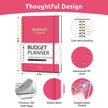 WELLTH HOUSE Budget Planner Expense Tracker Book - Wellth House