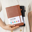 WELLTH HOUSE A5 Leather Hardcover Journal Notebook - Wellth House