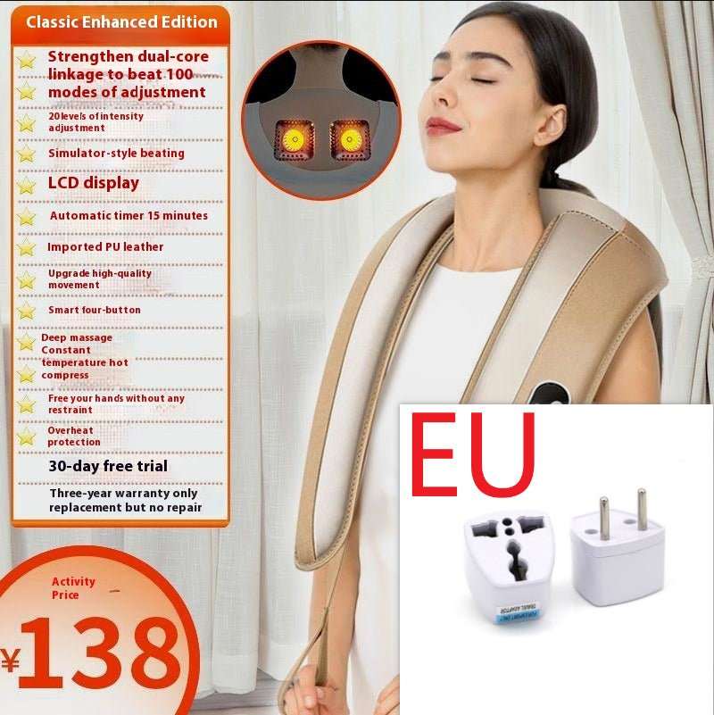 WELLTH HOUSE Multifunctional Massage Shawl Neck Massager - Wellth House