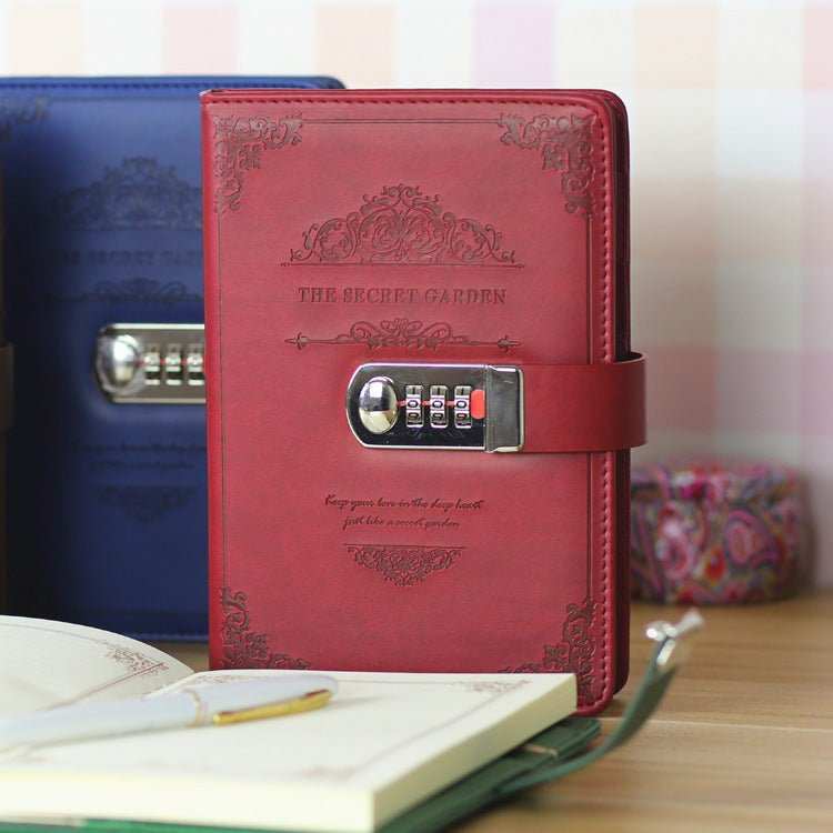 WELLTH HOUSE Password Book Lock Diary Notebook - Wellth House