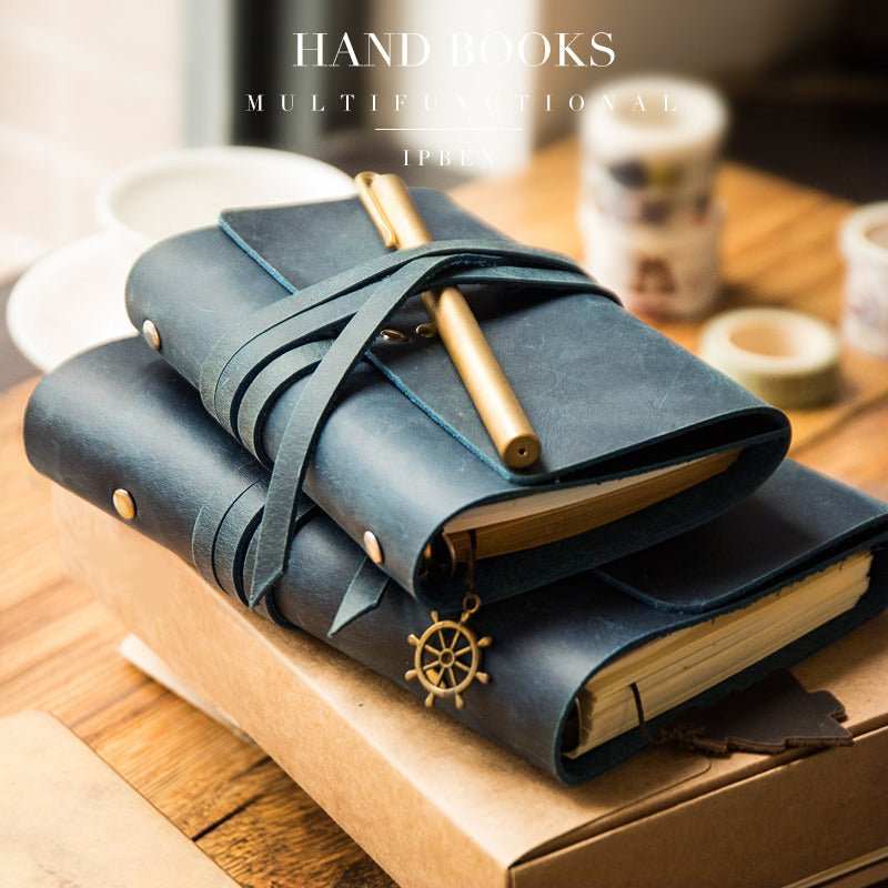WELLTH HOUSE Retro Three-Fold Travel Diary Notepad - Wellth House