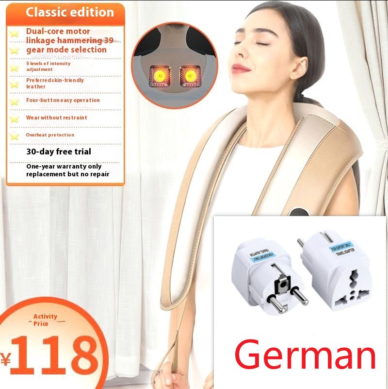 WELLTH HOUSE Multifunctional Massage Shawl Neck Massager - Wellth House