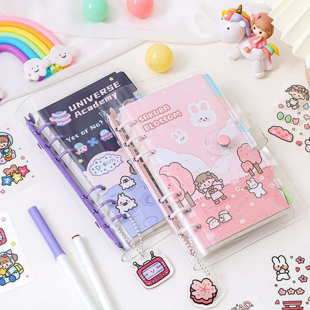 WELLTH HOUSE Cute Girly Stickers Notepad Set - Wellth House